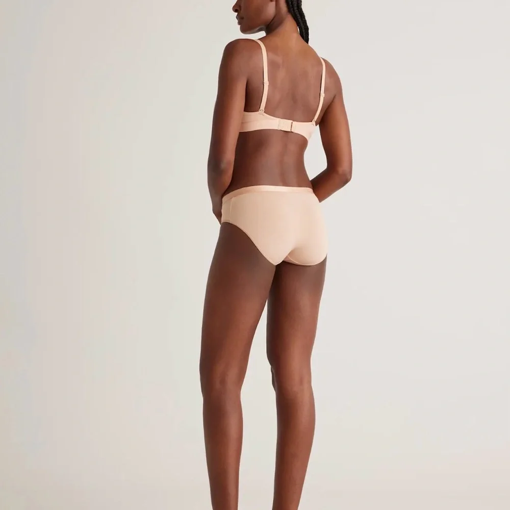 Quince Micro modal  Briefs NWOB 3 pack Warm Sand Small y838